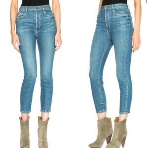 The GREAT. The Peg high waisted jeans size 27